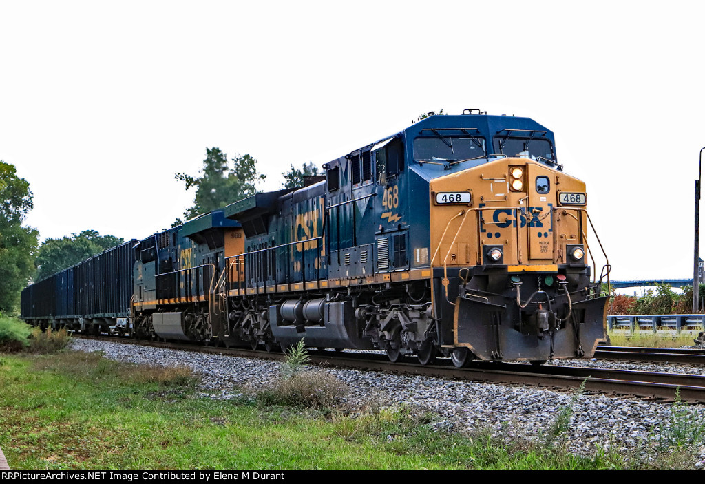 CSX 468 on M-434